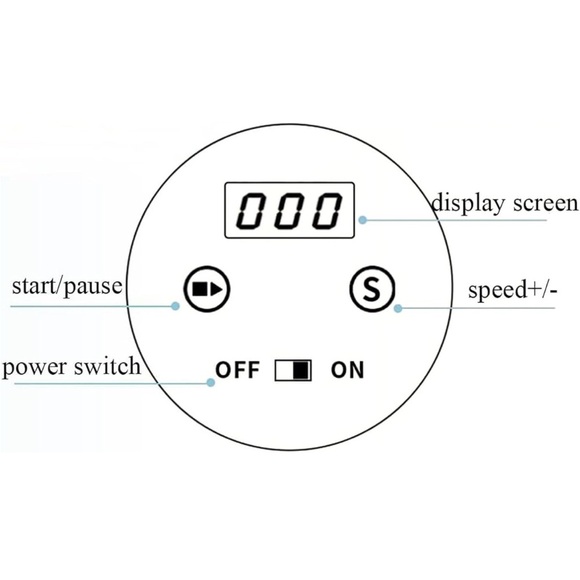 Jump Rope Machine, Smart Rope Skipping Device with Remote Control LCD Display - Picture 7 of 7